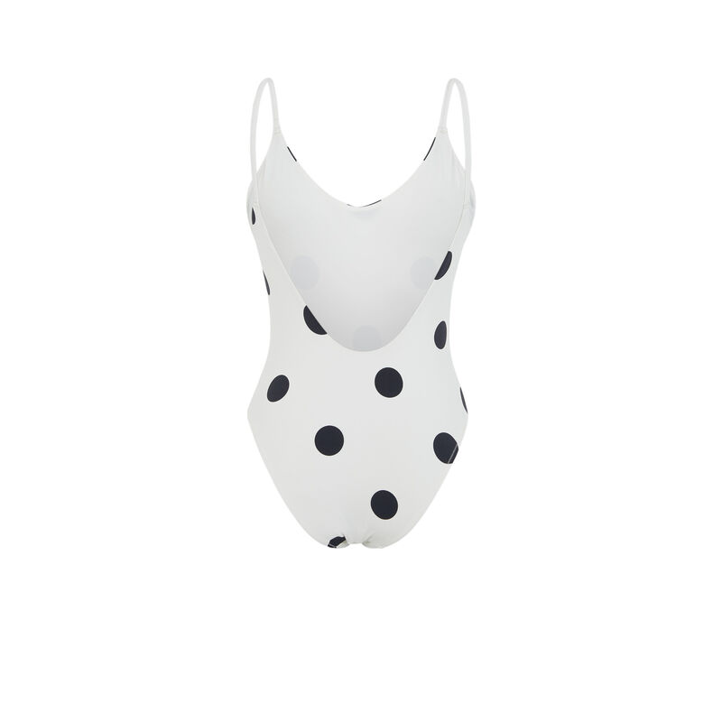 Maillot de bain une pièce blanc isladottiz Maillot de bain une pièce blanc isladottiz;