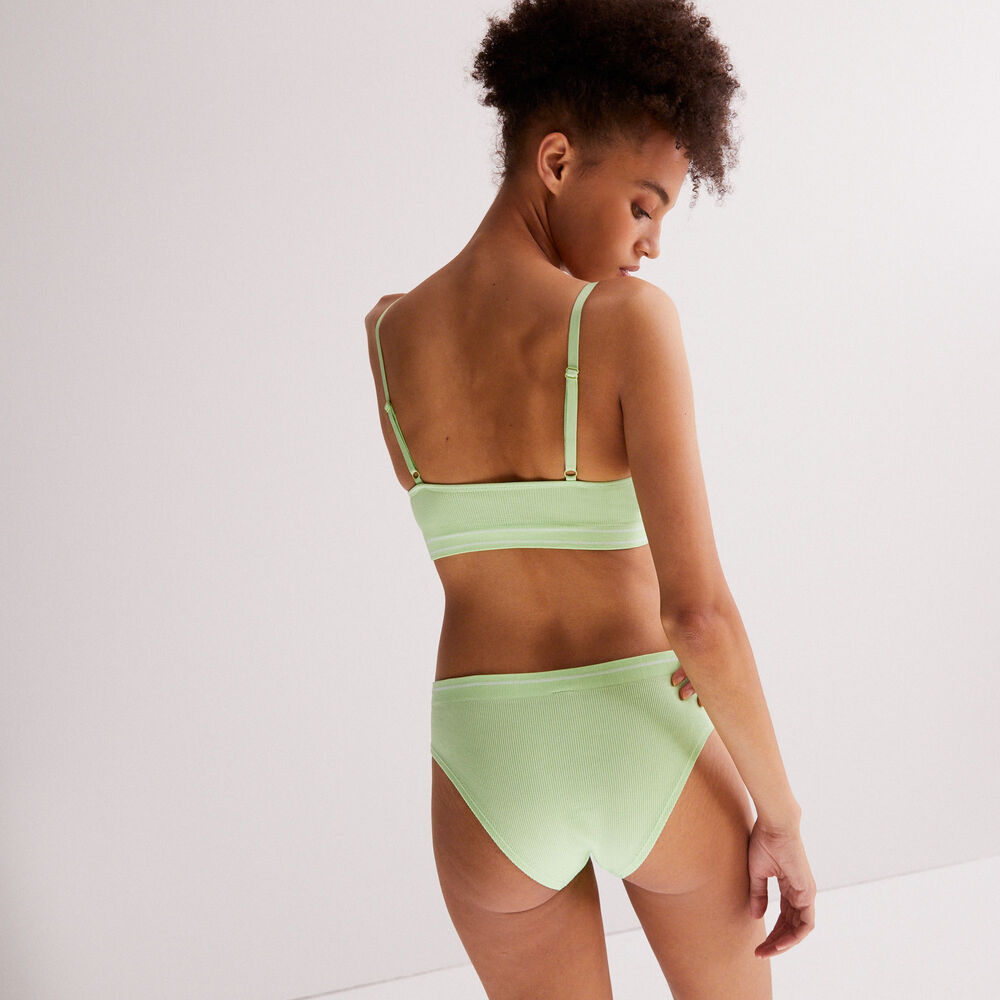 Soutien-gorge brassière seamless - vert vert.