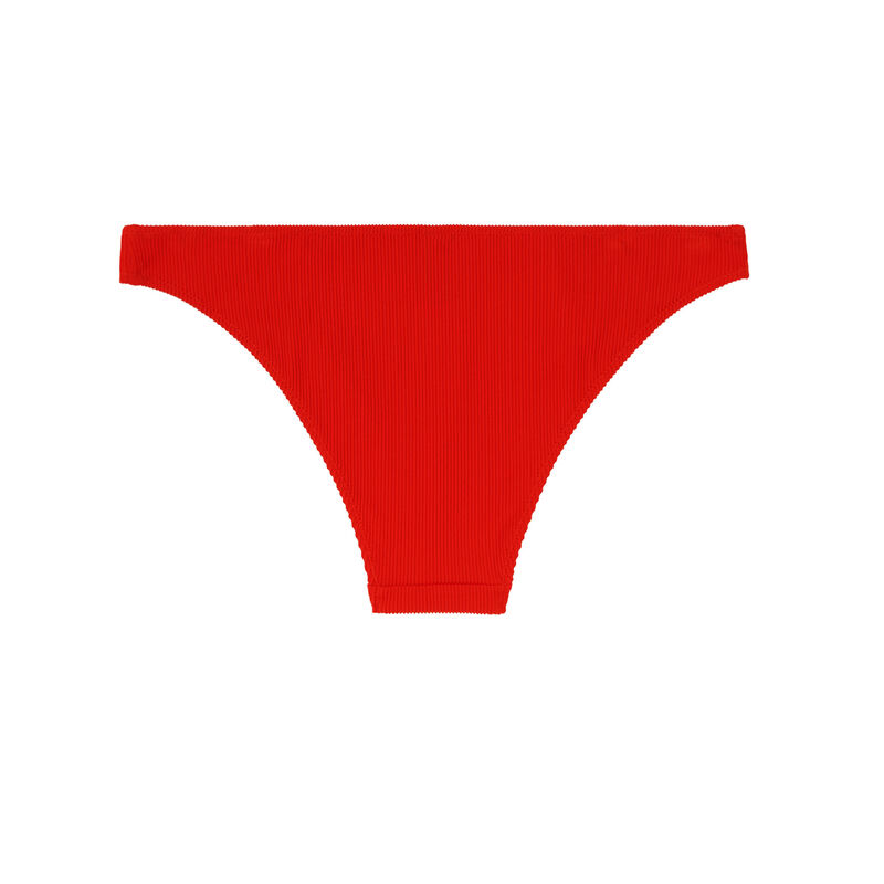 bas de maillot culotte gaufrée - rouge bas de maillot culotte gaufrée - rouge;