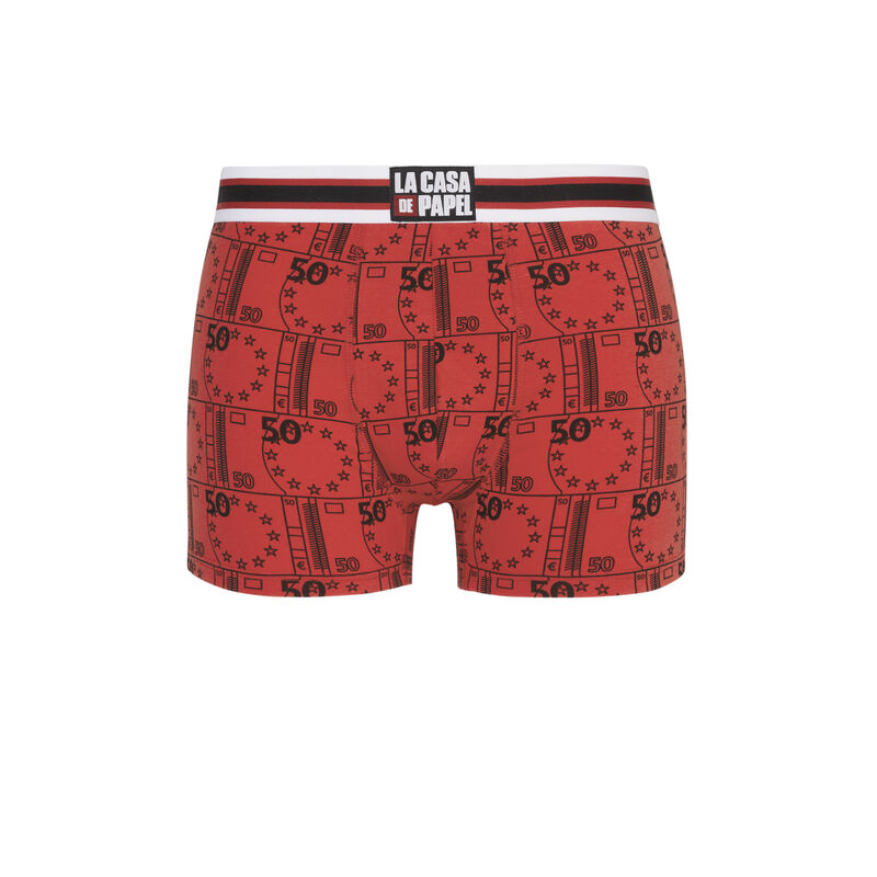 Boxer en coton Casa de Papel - rouge Boxer en coton Casa de Papel - rouge;