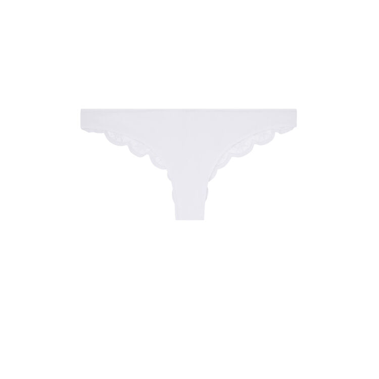 Tanga blanc tocrobrodiz blanc.