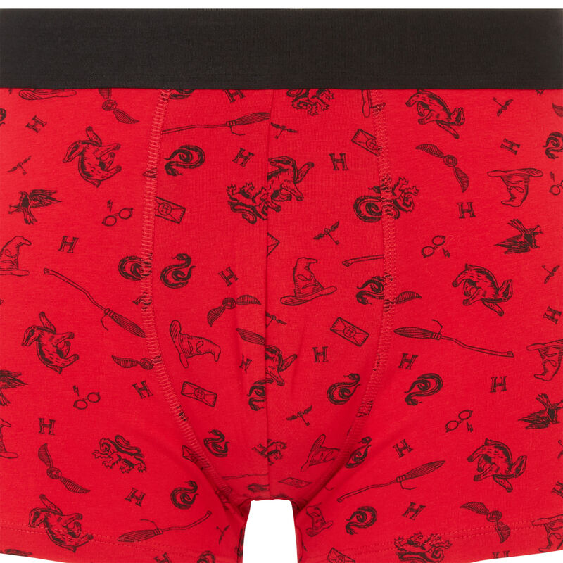 boxer à motifs Harry Potter - rouge boxer à motifs Harry Potter - rouge;