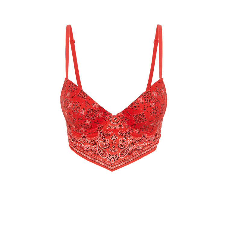 Soutien-gorge bustier ampli corail bandaniz Soutien-gorge bustier ampli corail bandaniz;