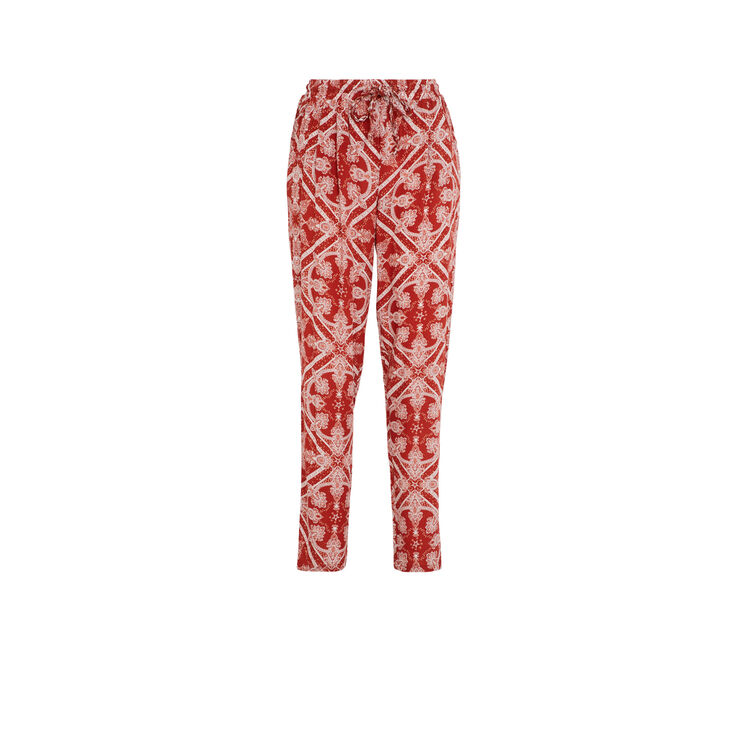 Pantalon rouge brique juleiz Pantalon rouge brique juleiz;
