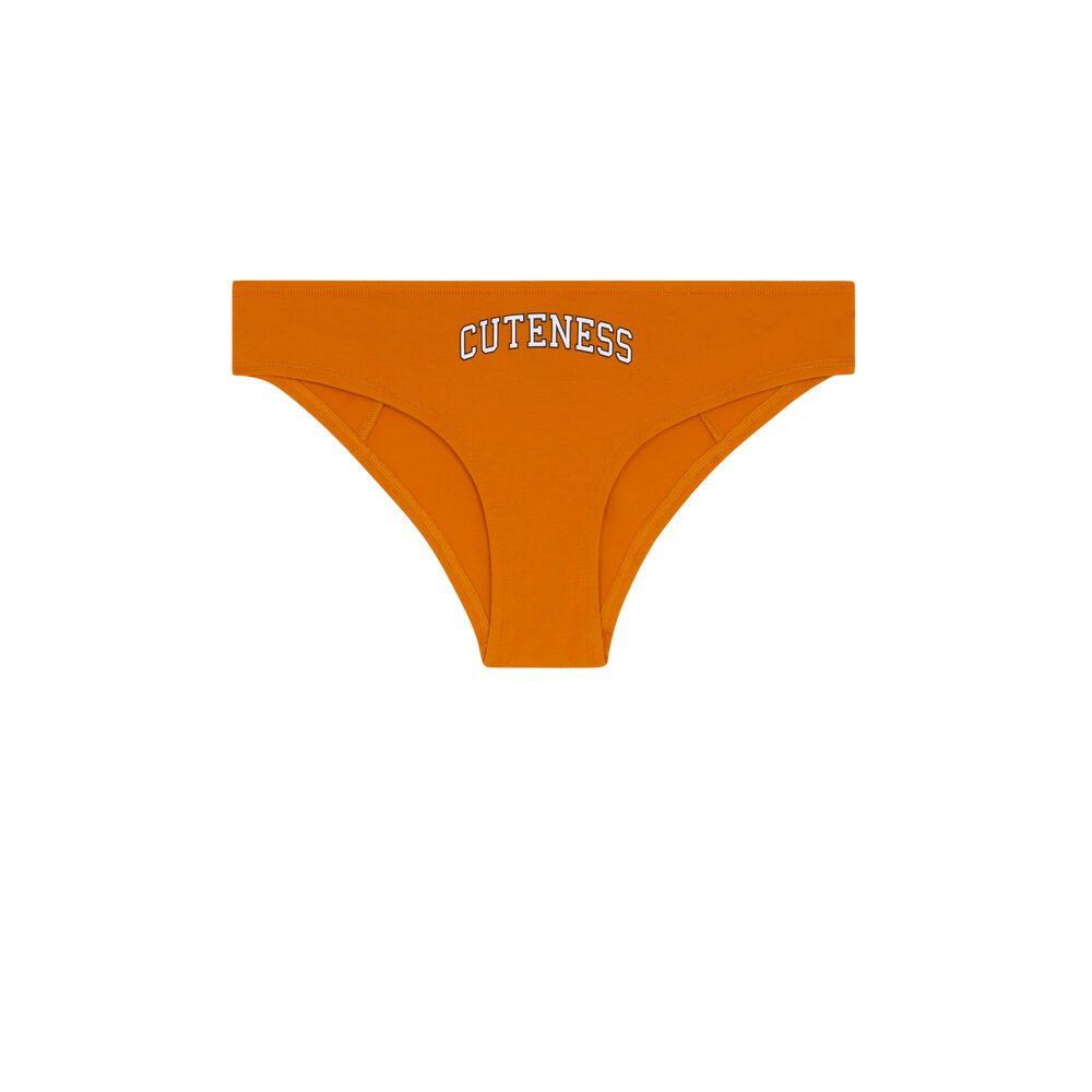 Culotte ourson mignon - marron marron.