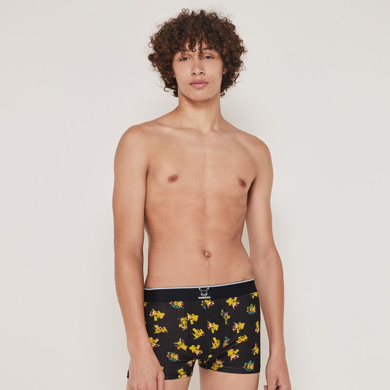 Boxer en coton print Pikachu pokenoeliz Boxer en coton print Pikachu pokenoeliz;