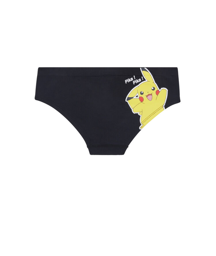 Shorty print pikachu pikapokiz noir.