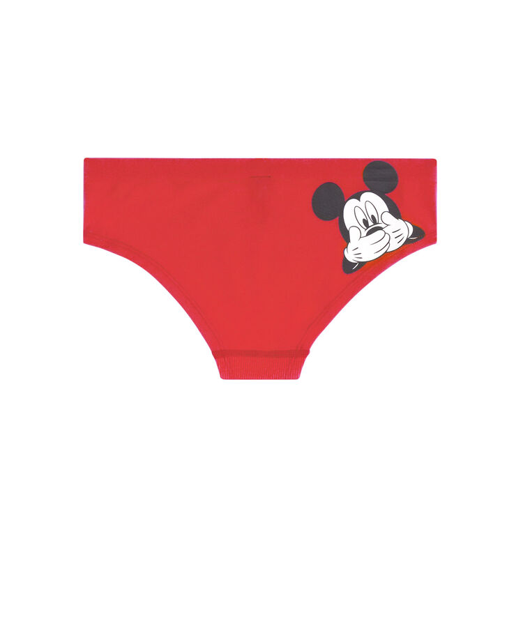 Shorty imprimé mickey doublemickiz rouge.