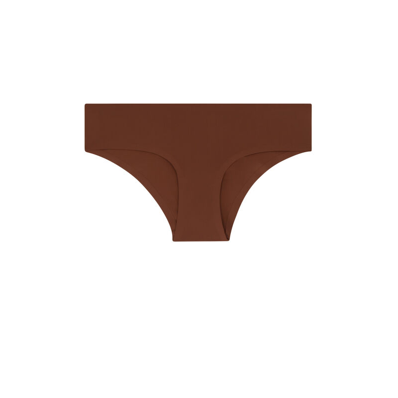 Shorty en micro sans coutures - marron Shorty en micro sans coutures - marron;