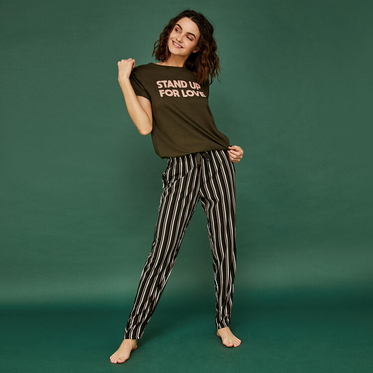 Pantalon vert loolasiz Pantalon vert loolasiz;