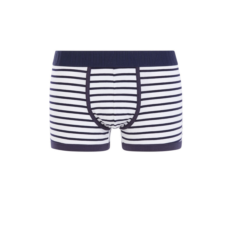 Boxer à rayures - blanc Boxer à rayures - blanc;
