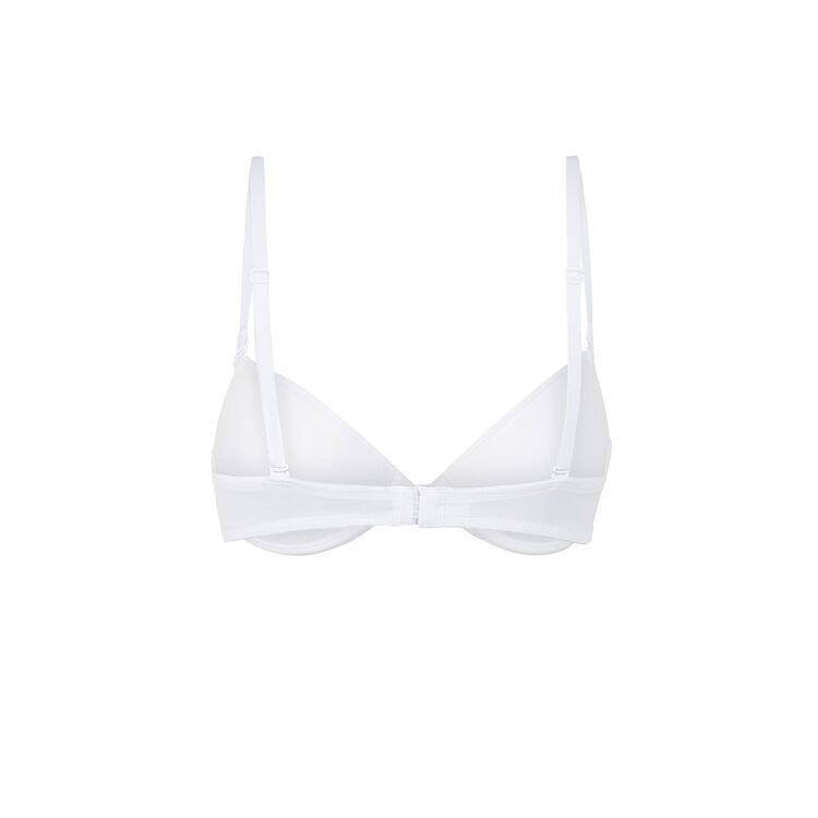 Soutien-gorge ampliforme blanc micro blanc.
