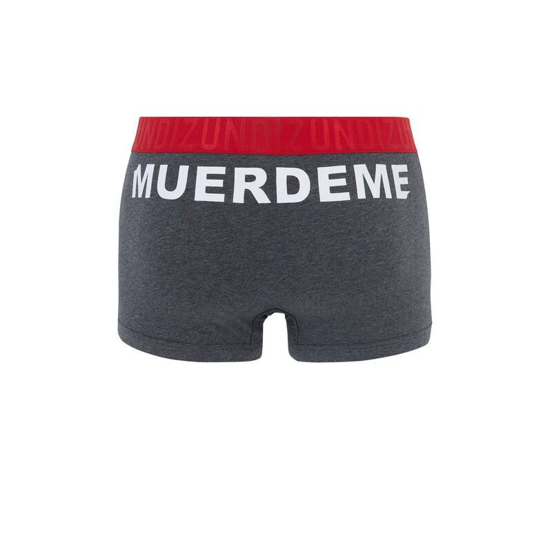 Boxer en coton à message espcheraisiz Boxer en coton à message espcheraisiz;