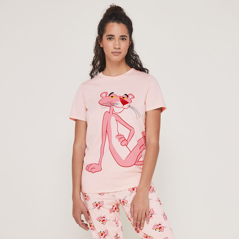 Set pyjama top + pantalon print La Panthère Rose pantheriz Set pyjama top + pantalon print La Panthère Rose pantheriz;