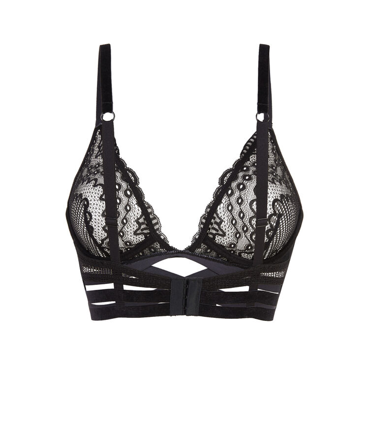 Soutien gorge corbeille noir undressiz black.