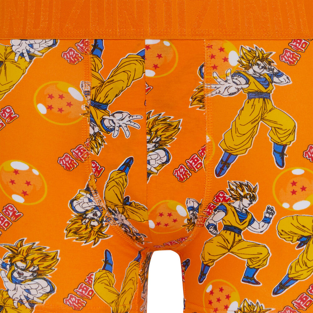 Boxer à motifs sangoku - jaune jaune.