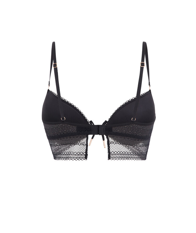 Soutien-gorge push detail noeud neoriz noir.