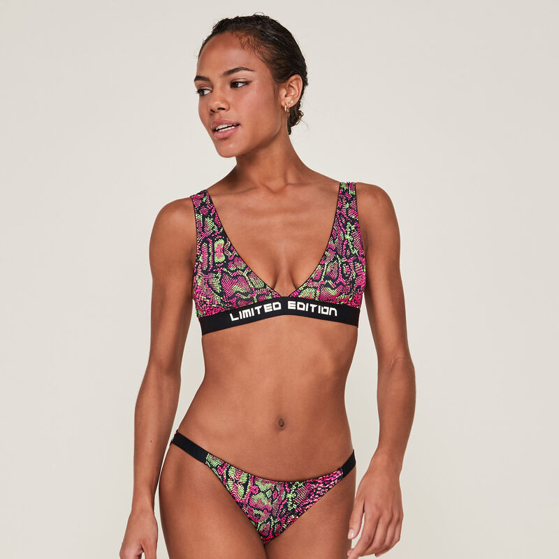 Soutien-gorge triangle sans armatures - rose Soutien-gorge triangle sans armatures - rose;