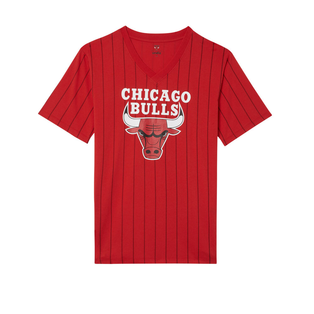 Tunique col v chicago bulls - rouge rouge.