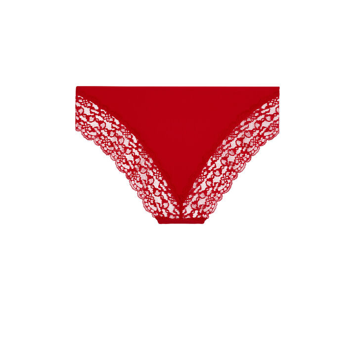 Shorty rouge shomiz red.