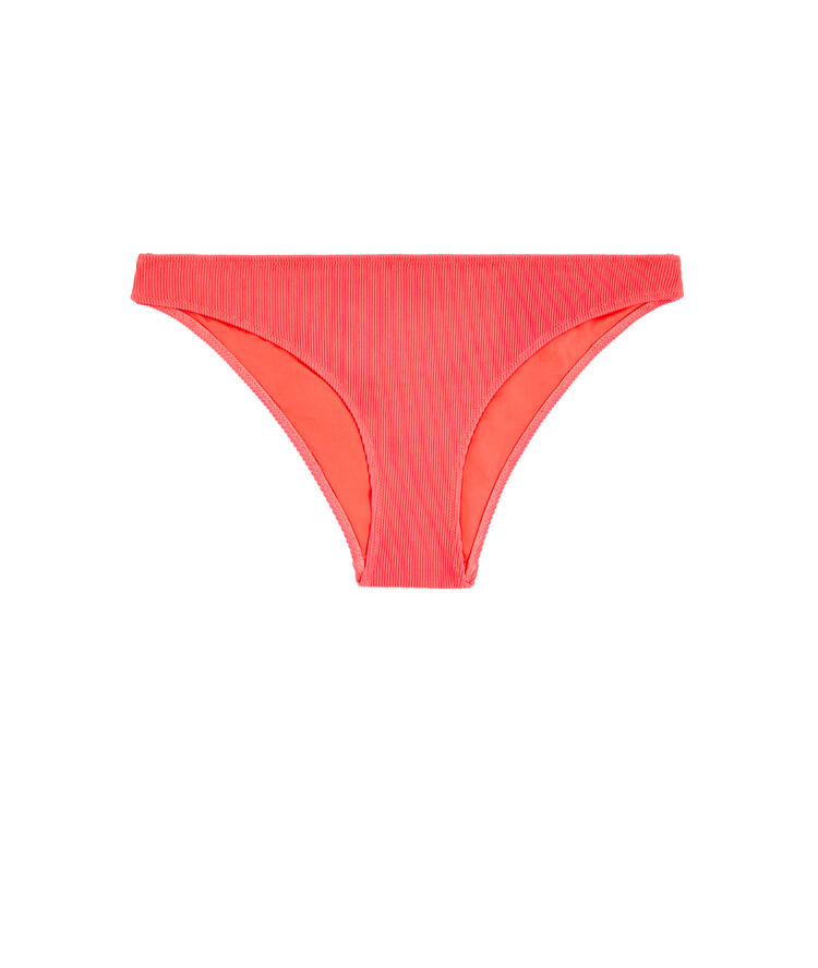 Bas de maillot de bain corail fungaufriz red.