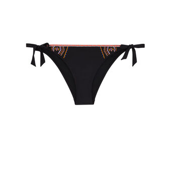 Bas de maillot de bain slip noir brotressiz black.