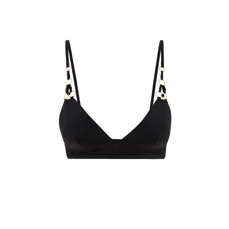 Soutien-gorge triangle noir blingbliz Soutien-gorge triangle noir blingbliz;