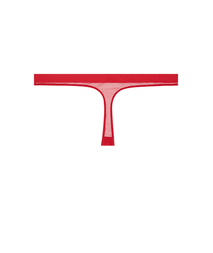 String en tulle appeliz rouge.