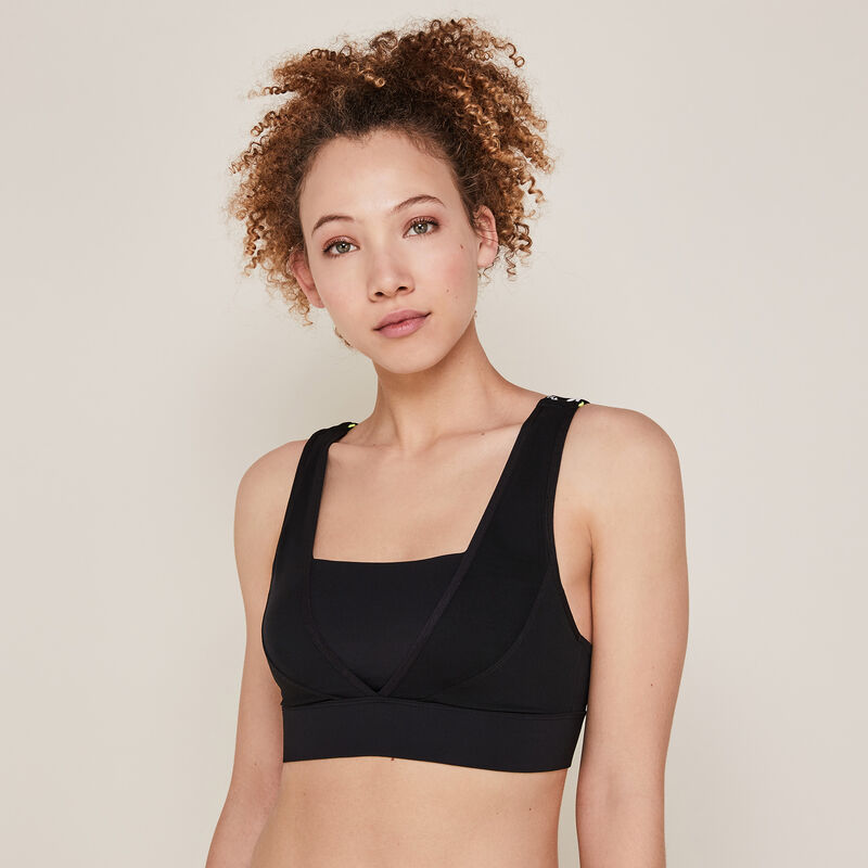 Brassière de sport micro - noir Brassière de sport micro - noir;
