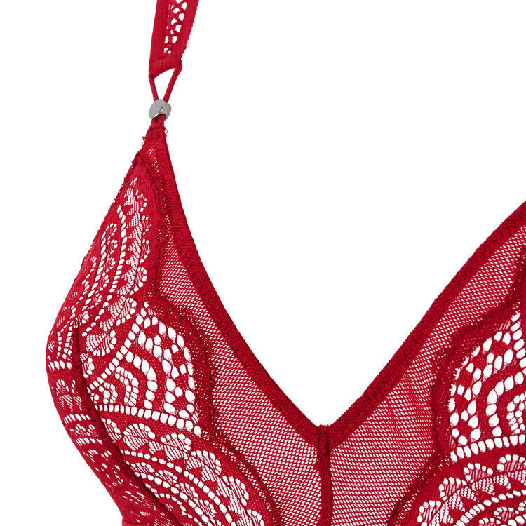 Soutien-gorge triangle selfloviz pink.