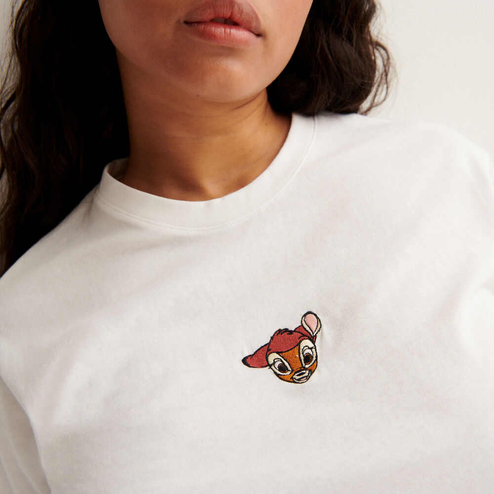 T-shirt bambi - blanc blanc.