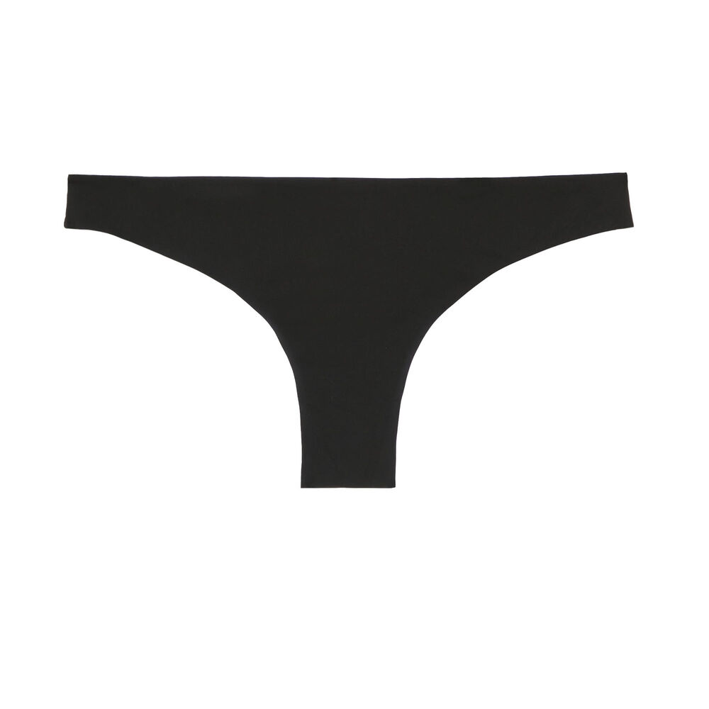 Bas de maillot tanga - noir noir.