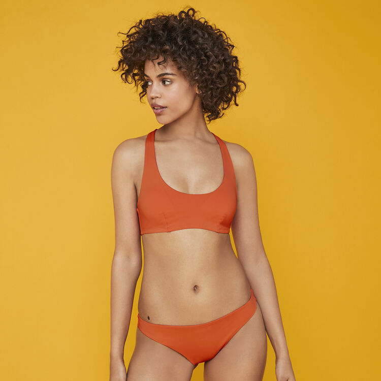 Bas de maillot de bain tanga orange africaniz Bas de maillot de bain tanga orange africaniz;