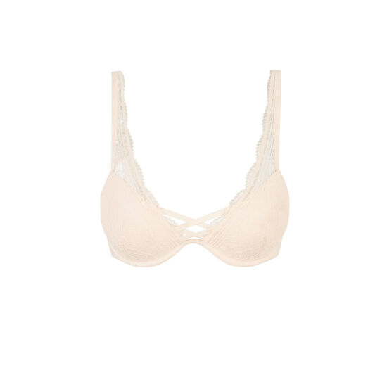 Soutien-gorge foulard push rose poudré everydayiz Soutien-gorge foulard push rose poudré everydayiz;