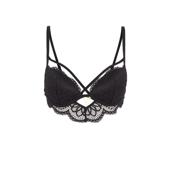 Soutien-gorge bustier push noir precieusiz Soutien-gorge bustier push noir precieusiz;