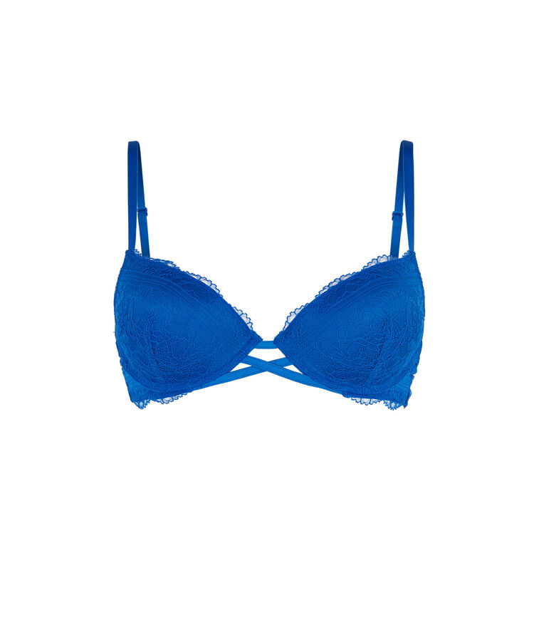 Soutien-gorge push bleu roi everydayiz bleu.