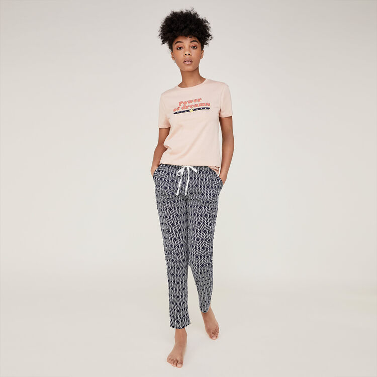 Pantalon bleu brunaiz Pantalon bleu brunaiz;