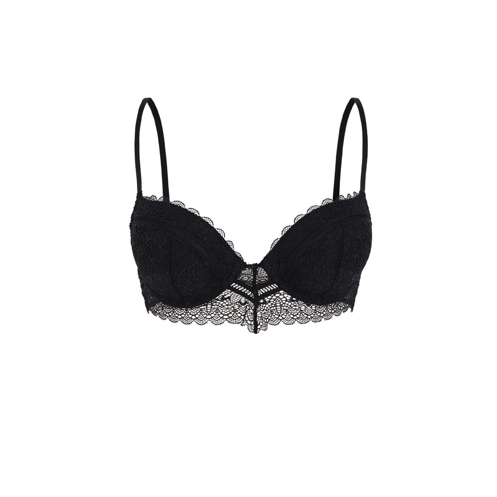 Soutien-gorge ultra push-up - noir noir.