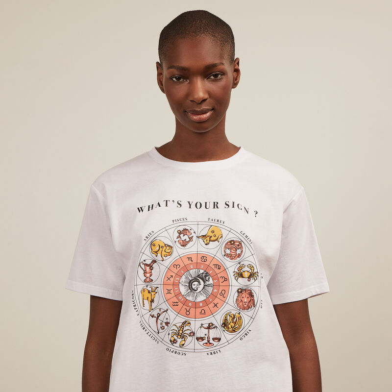 Top imprimé Astro - blanc Top imprimé Astro - blanc;