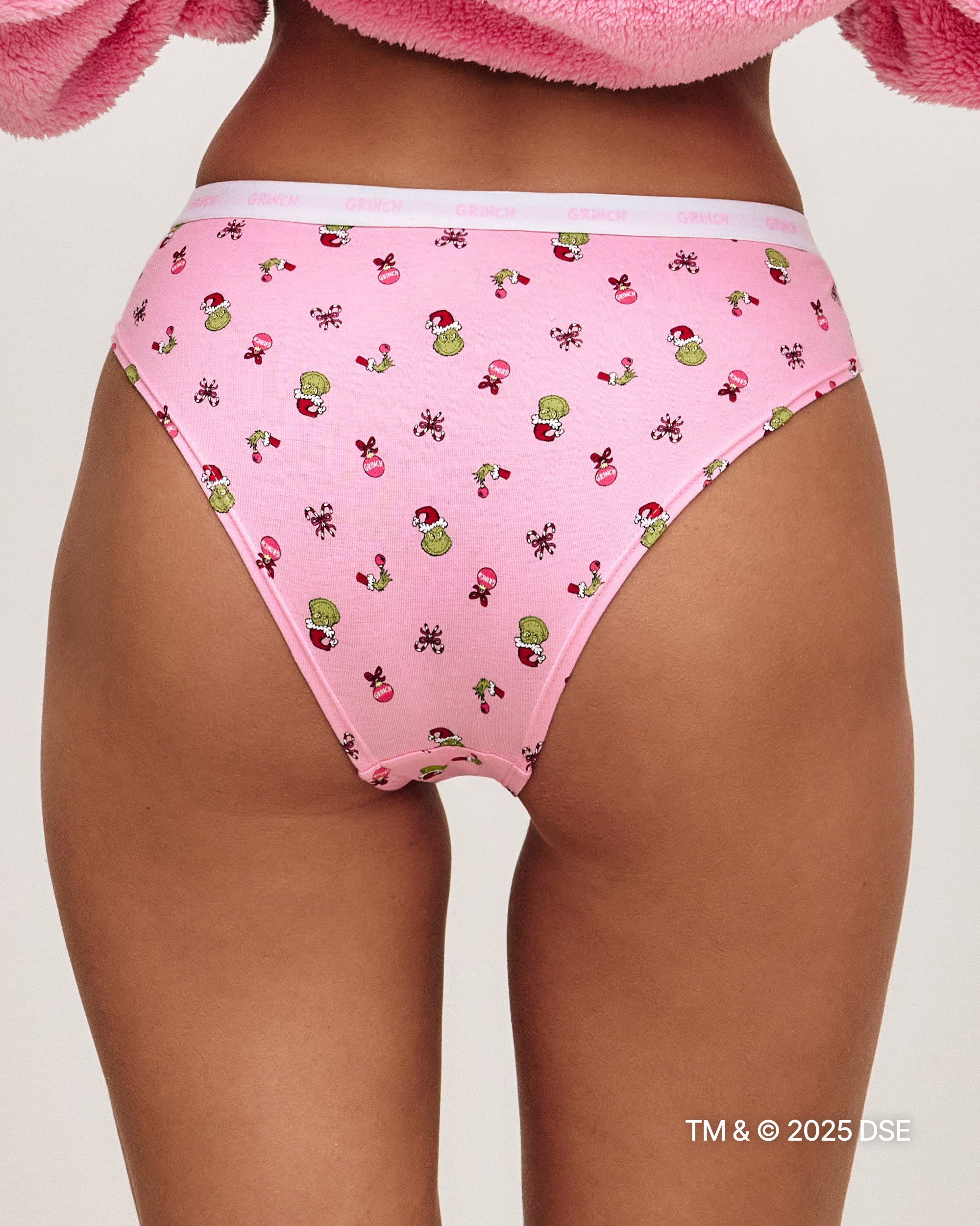 Culotte coton Grinch - rose - Undiz