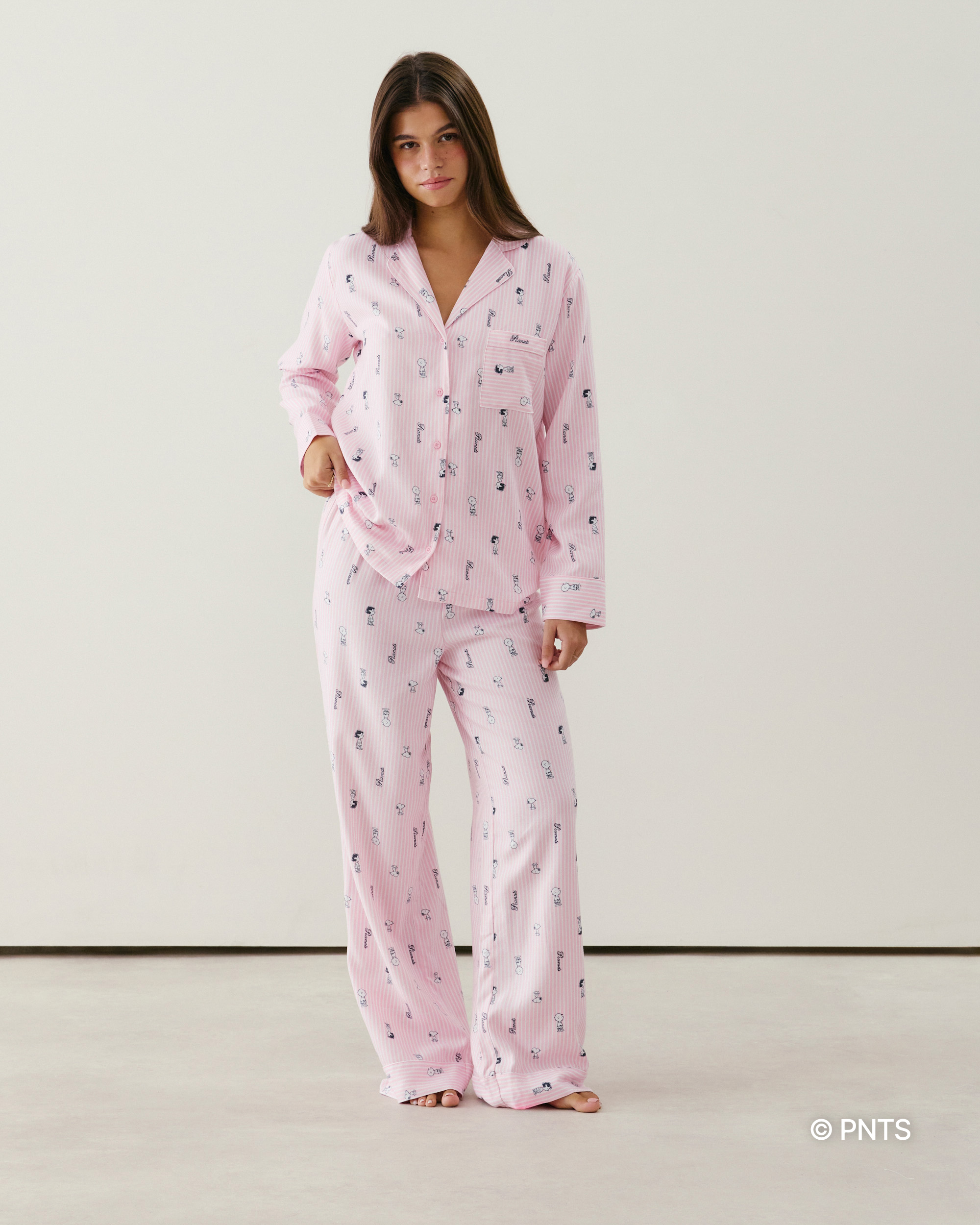 Chemise en flanelle Snoopy