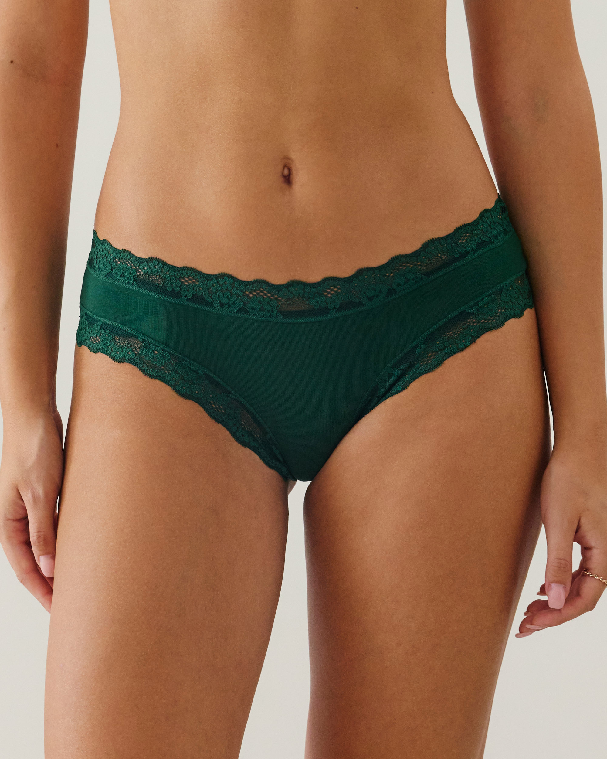 Cheeky en coton et dentelle