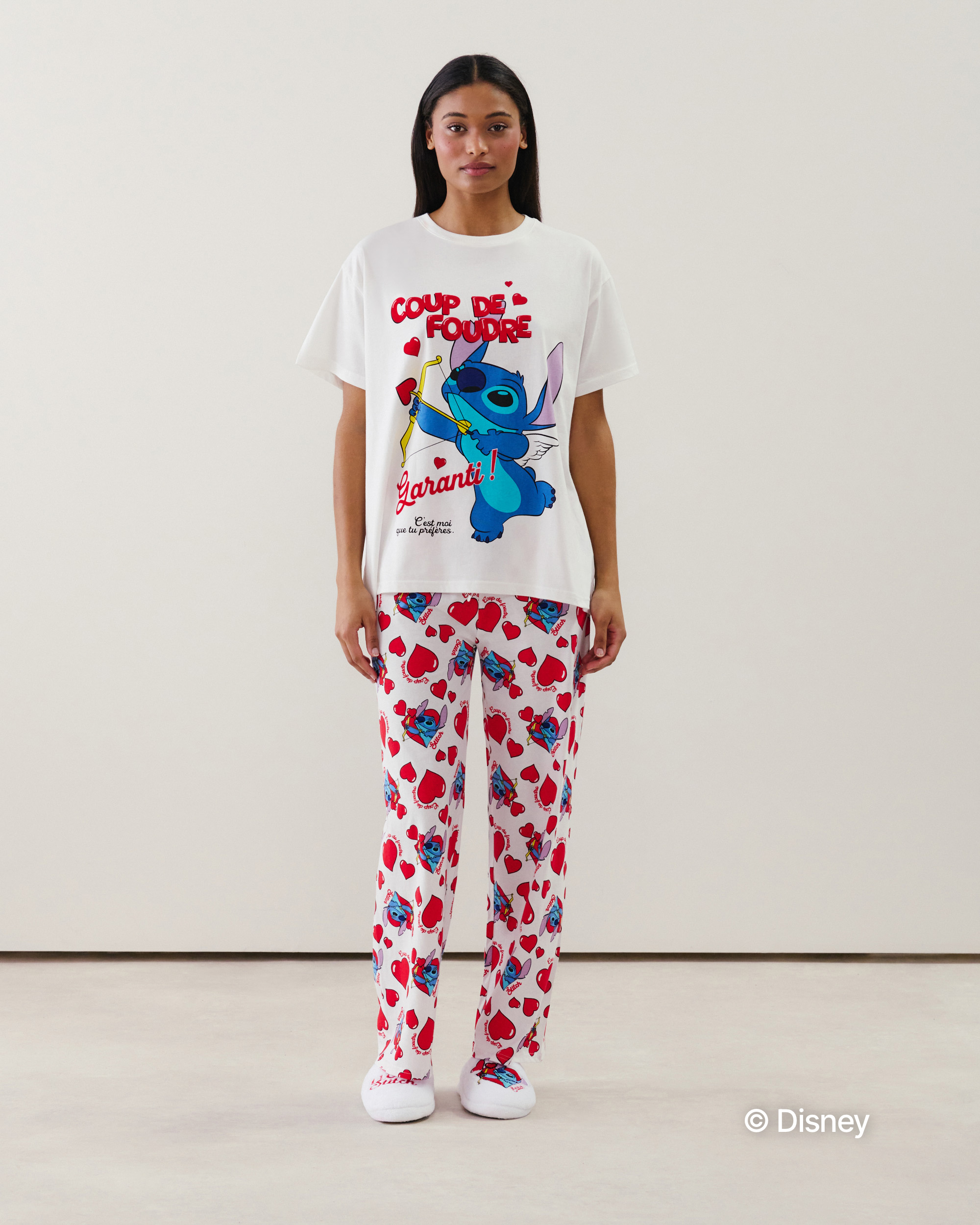 Pantalon en jersey Stitch -Coup de foudre -