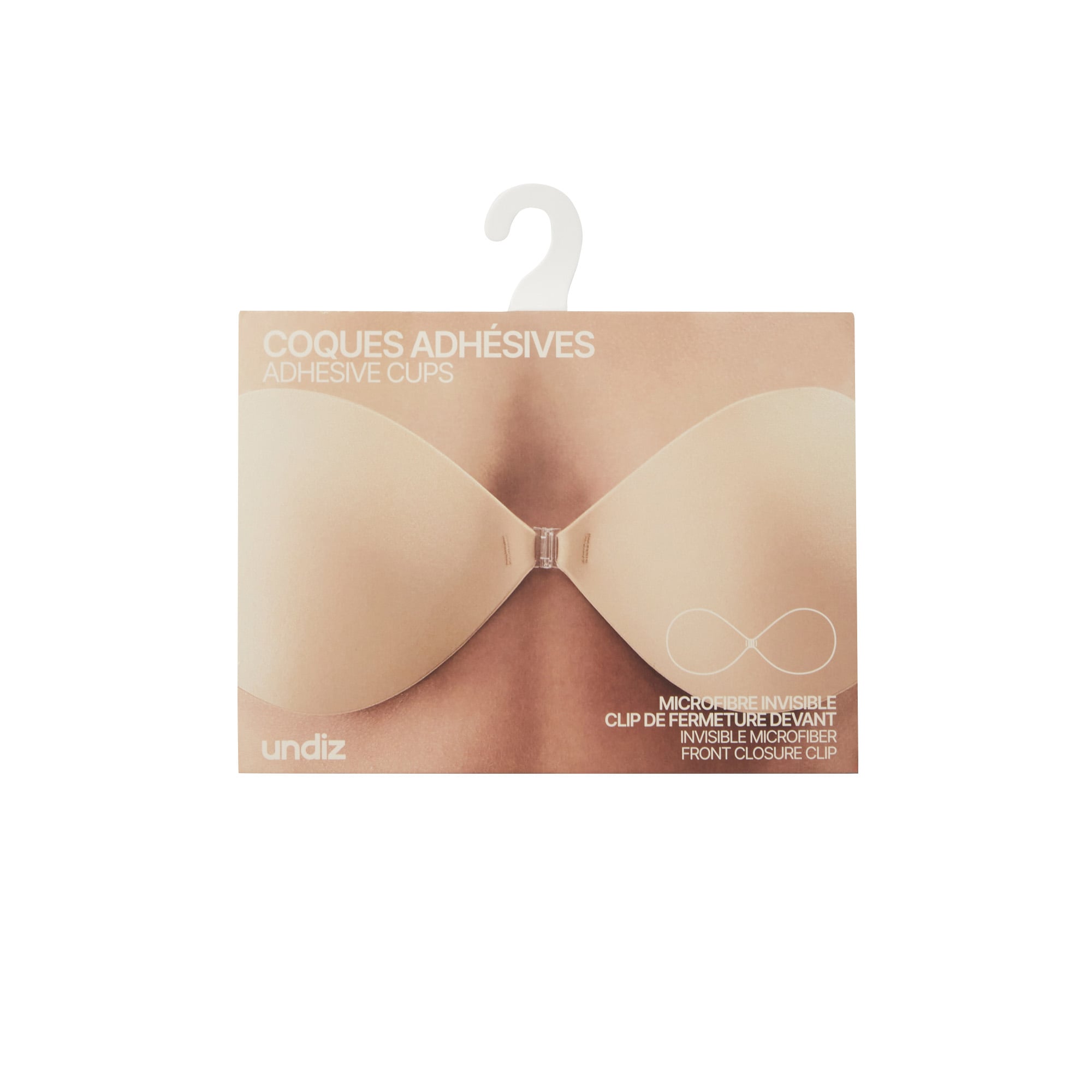 Lot de 2 soutiens-gorge adhésifs push-up dos nu avec 2 paires de coussinets de tétons et autocollants pour raffermir la poitrine, en silicone réutilisable pour la peau, sans bretelles, pour tous les