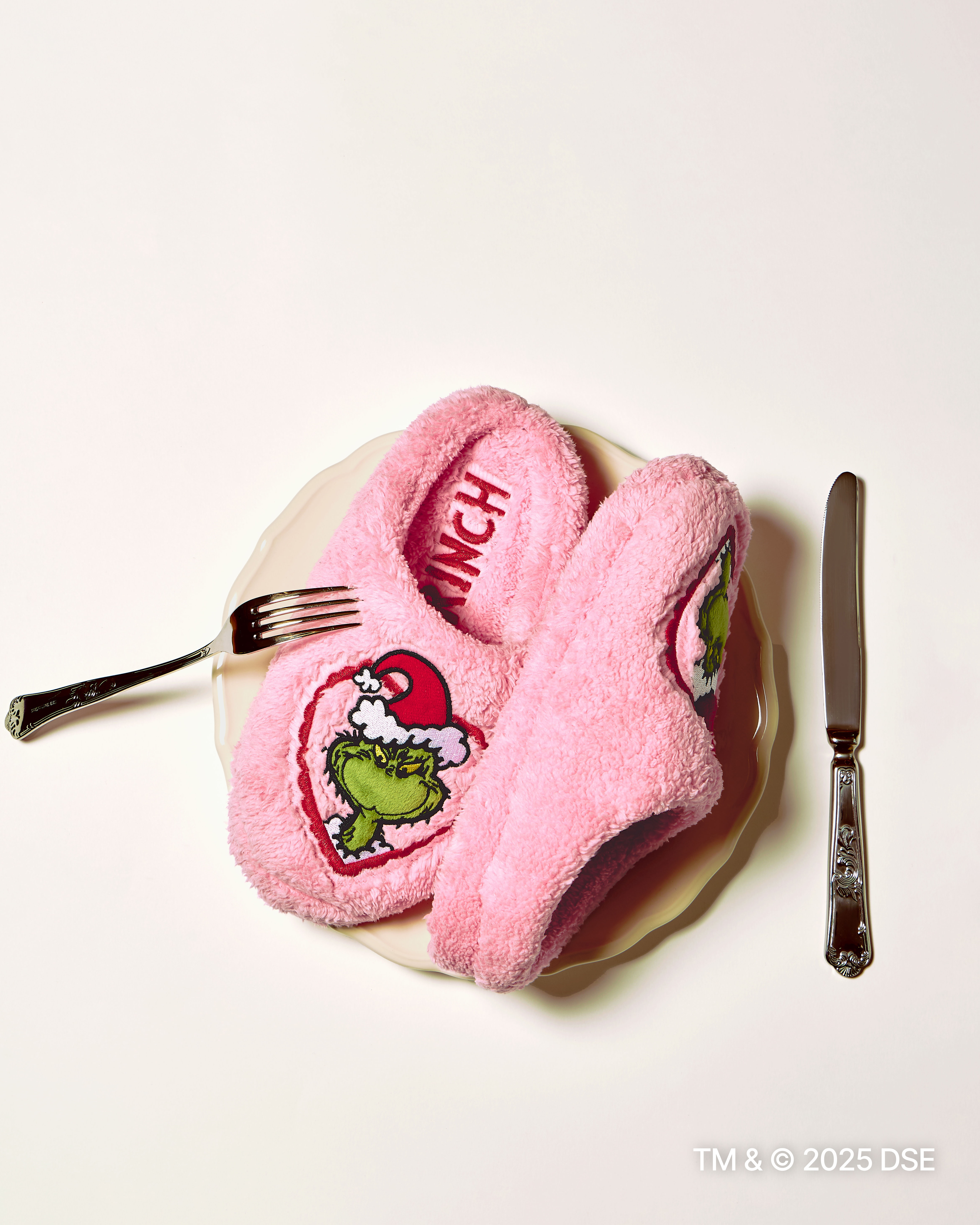 Chaussons sherpa Grinch